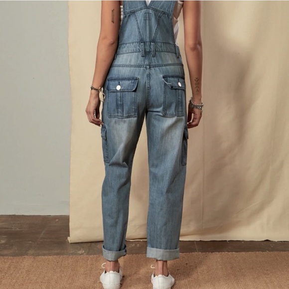 NWT Vintage Denim Wash Jumper Overalls - Mint Condition - Picture 2 of 7